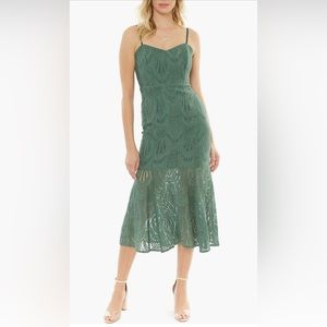 4SI3NNA Lace Midi Dress